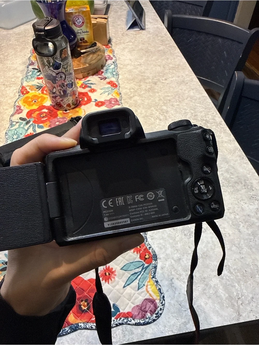 Canon EOS Digital Camera in Black